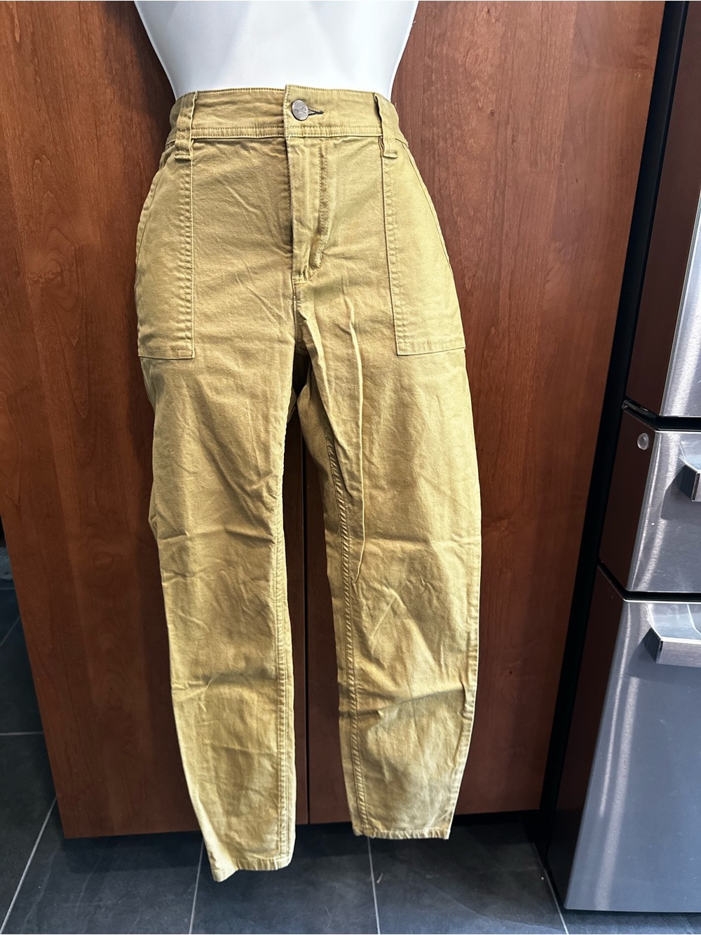 Toad&Co Women’s Straight Pants in Mustard/Tan